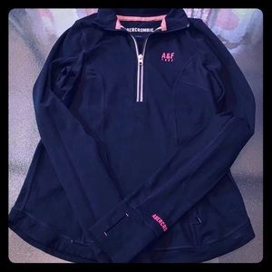 Abercrombie & Fitch Half Zip Track Jacket ✌️♥️😁